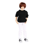 BBYT BJD Doll Gold Short Hair Handsome Simulation Boy Doll SD 1/4 Full Set Joint Dolls Can Change Clothes Shoes Decoration