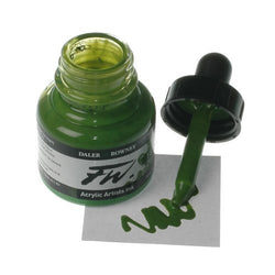Daler-Rowney F.W. Acrylic Ink 1 oz Bottle - Sap Green