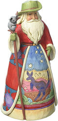 Enesco Jim Shore Heartwood Creek Australian Santa Stone Resin Figurine, 7 inch, Multicolor