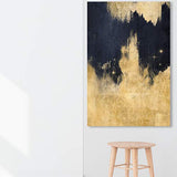The Oliver Gal Artist Co. Abstract Wall Art Canvas Prints 'Stars and City Lights' Home Décor, 40" x 60", Gold, Blue