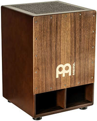 Meinl Jumbo Bass Subwoofer Cajon with Internal Snares - NOT MADE IN CHINA - Walnut Playing Surface, 2-YEAR WARRANTY (SUBCAJ5WN)