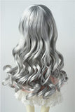 Doll Wigs JD148 7-8inch 18-20CM Grey Long Wave Vora Synthetic Mohair 1/4 MSD BJD Doll Wigs