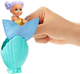 Barbie Dreamtopia Blind Pack Surprise Mermaid Dolls [Styles May Vary], 4-inch, in Seashell, with Surprise Look, Gift for 3 to 7 Year Olds