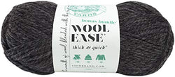 Lion Brand Yarn 641-149 Wool-Ease Thick & Quick Bonus Bundle Yarn, Charcoal