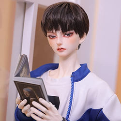 ZXCVBN 1/3 Boy BJD Doll 28.4 in Full Set Male God Juvenile Ball Joint SD Doll, DIY Resin Toys, Fashion Gifts for Girls and Boys