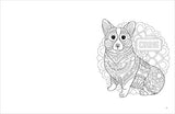 Stress Relief Dog Coloring Book: 35 Detailed Designs for Adults