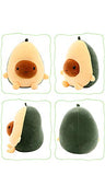 BOOBI Avocado Plush Doll Cute Toy Stuffed Pillow (9.8 in/13.7 in/23.6 in) Pretty Gift for Girl and Boy Friends (9.8 Inch)