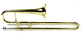 Brand New Bb Mini Trombone w/Case and Mouthpiece- Gold Lacquer Finish