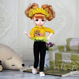 ICY Fortune Days 1/6 Scale Childhood Series BJD Doll with 1 Full Set of Clothes, and Accessories (Hyun Dance)