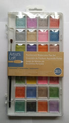 Artist's Loft Fundamentals Pearlescent Watercolor Pan Set