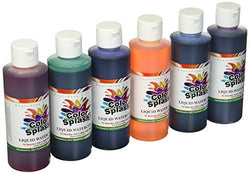 S&S Worldwide PT3265 Color Splash! Liquid Watercolor Paint, 8 oz. (Pack of 6)