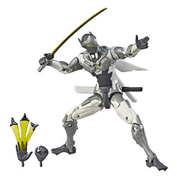 Hasbro Overwatch Ultimates Series Genji (Chrome) Skin 6"-Scale Collectible Action Figure with Accessories - Blizzard Video Game Character (Amazon Exclusive)