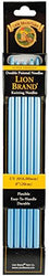 Lion Brand Yarn 400-5-1008 Double Point Knitting Needles, 8-Inch, Size 10, 6mm, Blue, 5-Pack