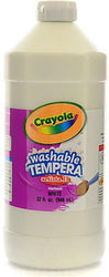 Crayola Artista II Liquid Tempera Paint (White) - 32 oz. 2 pcs sku# 1828604MA