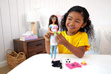 Barbie Doll with 2 Career Looks that Feature 8 Clothing and Accessory Surprises to Discover with Unboxing, Gift for 3 to 7 Year Olds