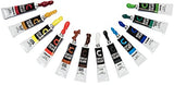 Acrylic Paint Set & Brushes with Rich Pigments in 12 Vivid Colors with 6 Starter Brushes Is Great