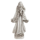 Design Toscano KY47018 Flora Divine Patroness of Gardens Roman Goddess Statue, 30 Inch, Polyresin, Antique Stone