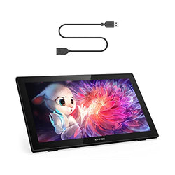 XP-PEN Artist 22 2nd Drawing Tablet with Screen 21.5inch Computer Graphics Tablet 122% sRGB with 8192 Levels Battery-Free Stylus & XP-PEN Extension Cable