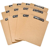 AmazonBasics Hardboard Clipboard - 12-Pack