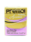 Sculpey Premo Premium Polymer Clay antique gold 2 oz. [PACK OF 5 ]