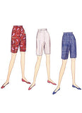 Vogue Patterns Misses' Shorts and Tapered Pants, 14-16-18-20-22", Orange