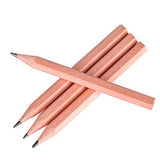 Madisi Golf Pencils, 2 HB Half Pencils, 3.5" Mini Pencils, Pre-Sharpened, Natural Wood Grain Color, 144 Count