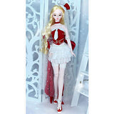 Fbestxie BJD 1/3 Doll Size 23.6 Inch 60CM Ball Joint SD Doll with Clothes Wigs DIY Toy Surprise Gift Doll for Girls