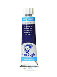 Van Gogh Watercolors phthalo Blue [Pack of 4 ]