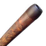 Hand-fired Modern Didgeridoo - Beeswax Mouthpiece - Easy Player!