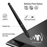 Huion Giano WH1409 V2 Tilt Induction Wireless Graphics Drawing Tablet with Battery-Free Stylus 8192