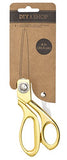 American Crafts 8-inch DIY Shop Craft Scissors by Gold