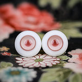 Y&D BJD Dolls Eyes, 14mm/16mm/18mm/20mm Glass Eyeball for 1/3 1/4 1/6 BJD Dolls 100% Handmade (No Doll)