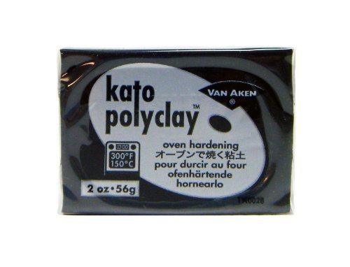 Kato Polyclay Black 2oz by Kato Polyclay