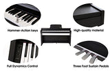 The ONE Smart Piano, Weighted 88-Key Digital Piano, Grand Graded Hammer-Action Keys Upright Piano-Matte Black