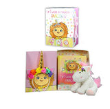 Tickle & Main Unicorn Gift Set - Includes Book, Stuffed Plush Toy, and Headband for Girls Ages 2 3 4 5 6 7 Years - If I were A Magical Unicorn - Great for Birthday, Imaginative Play