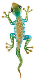 Regal Art & Gift Gecko Decor, Set of 2, Bundle of Rainbow Green and Rainbow Purple Geckos