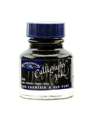 Winsor & Newton Calligraphy Ink black 1 oz. [PACK OF 3 ]