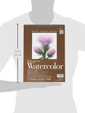 Strathmore STR-440-1 12 Sheet No.140 Watercolor Cp Wire Bound Pad, 9 by 12"