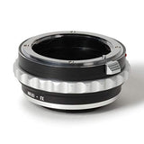 Gobe Lens Mount Adapter: Compatible with Nikon F (G-Type) Lens and Fujifilm X Camera Body