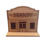 Sheriffs Office MDF 28mm Laser Cut Kit Tombstone Desperado Legends of the Old West FAST SHIPPING