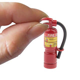 BARMI Cute Miniature 1:12 1:6 Simulation Fire Extinguisher Dollhouse Accessories Decor,Perfect DIY Dollhouse Toy Gift Set Red