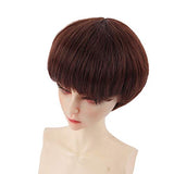 AIDOLLA 9-10 Inch 1/3 BJD SD Doll Short Wig- Girls Gift Temperature Synthetic Fiber Long Curly Synthetic Hair