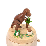 WOODERFUL LIFE Wooden Multi Rotate Music Box | Dinosaur Era | 1060571 | Hand Painting Most Popular Design Wonderful Gift for Family from Sustainable Forest | Plays - Humpty Dumpty