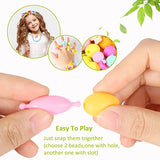 CENOVE Jewelry Making Kit Toys for 4 5 6 7 Year Old Girls ,Snap Pop Beads Arts and Crafts Gifts for Kids DIY Necklace Bracelet Hairband and Ring Creativity Gifts for Age 4 5 6 7 8 Year Old Girl