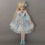 SM SunniMix 18 Joints 60cm BJD Princess Doll Doris Katie Facelift Doll DIY Custom Toy Xmas New Year Gift Home Ornaments