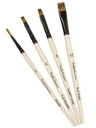 Robert Simmons Simply Simmons Value Brush Sets Just Filberts Set set of 4
