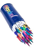iWonder! Dual Brush Pens set of 50 Art Markers for Coloring Books for Adults, Kids, Watercolor Markers, Journal Supplies, Calligraphy Pens, Fineliner Art Pens, with Portable Tin Tube