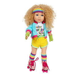 Adora Amazing Girls 18 Doll, Amazing Girl Sophia Disco Diva with Rollerskates (Amazon Exclusive)
