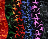 Velboa Fire Flame RED Fabric By the Yard