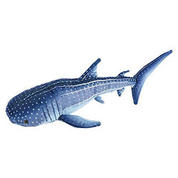 Wildlife Tree 17" Whale Shark Plush Stuffed Animal Floppy Ocean Species Collection